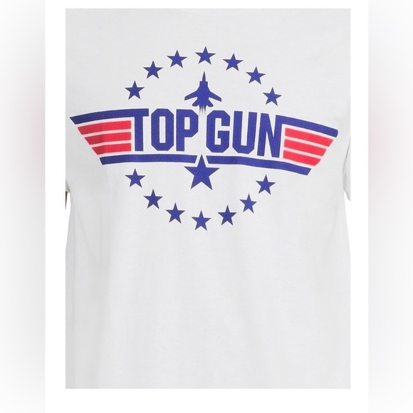 Top Gun Maverick Graphic print crew neck white T-Shirt. size 3XL new - Picture 3 of 5